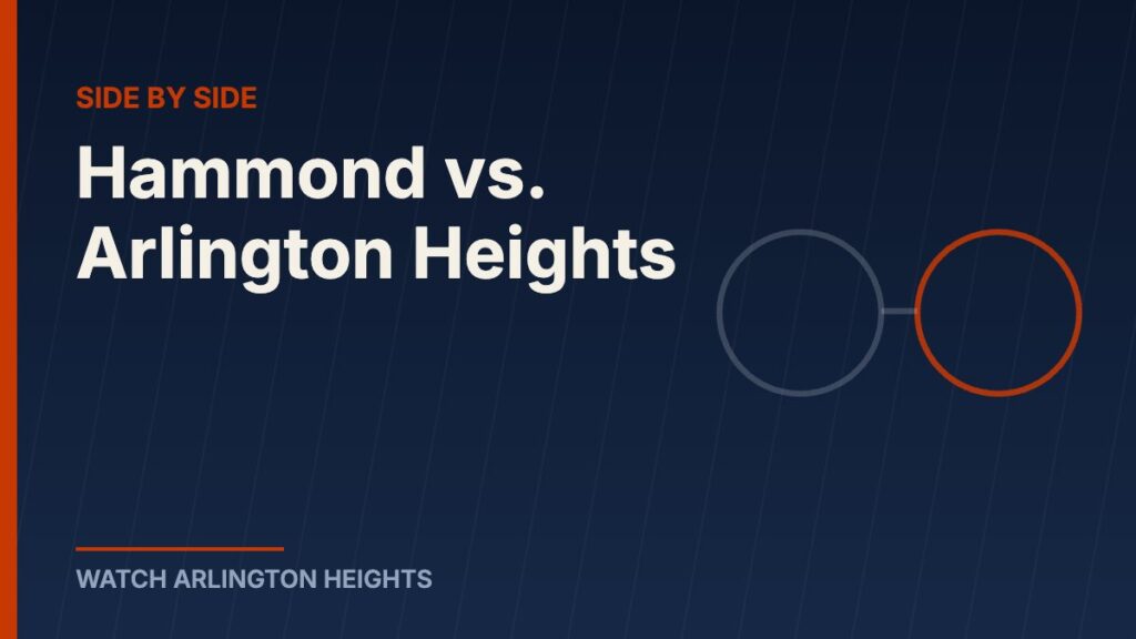 Hammond vs. Arlington Heights